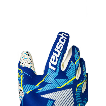 Gants gardien Reusch Fastgrip Fusion bleu