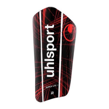 Protège-tibias Uhlsport Super Lite Plus noir rouge
