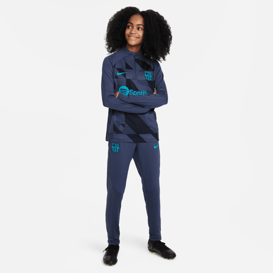 Pantalon survêtement junior FC Barcelone bleu