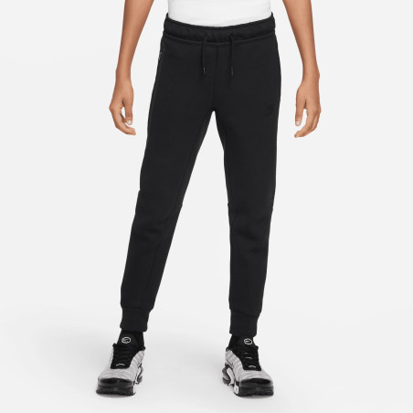 Pantalon survêtement junior Nike Tech Fleece noir