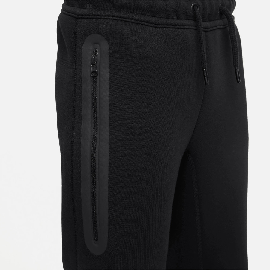 Pantalon survêtement junior Nike Tech Fleece noir