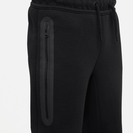Pantalon survêtement junior Nike Tech Fleece noir