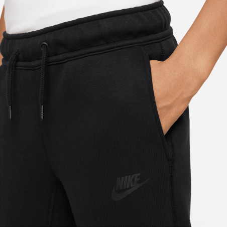 Pantalon survêtement junior Nike Tech Fleece noir
