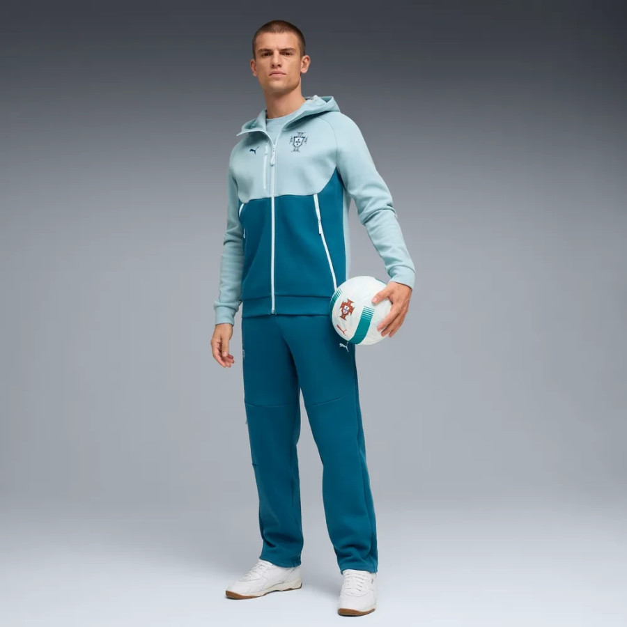 Veste survêtement Portugal PumaTech bleu ciel