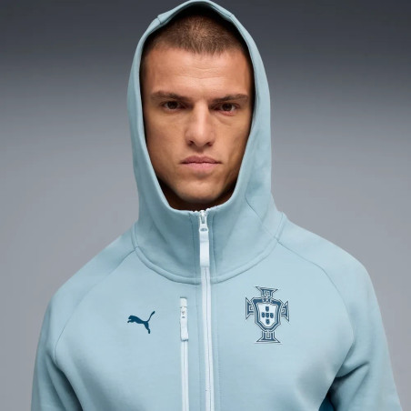 Veste survêtement Portugal PumaTech bleu ciel