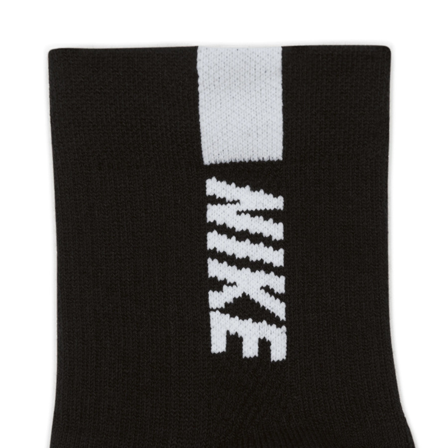 Lot 2 paires chaussettes Nike Multiplier noir
