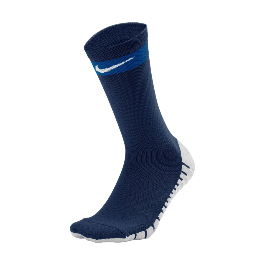 Chaussettes entraînement Nike Matchfit mi-longues bleu marine