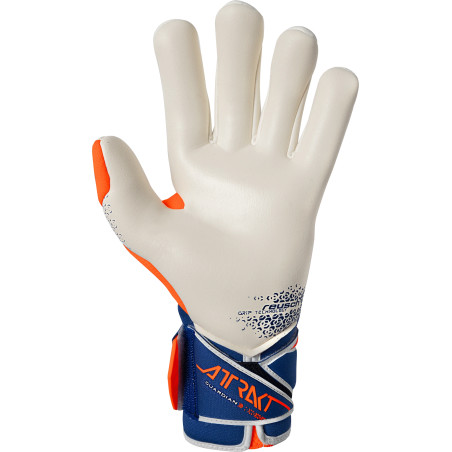 Gants gardien Reusch Attrakt Gold x Gardian bleu orange