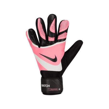 Gants gardien junior Nike Match rose noir