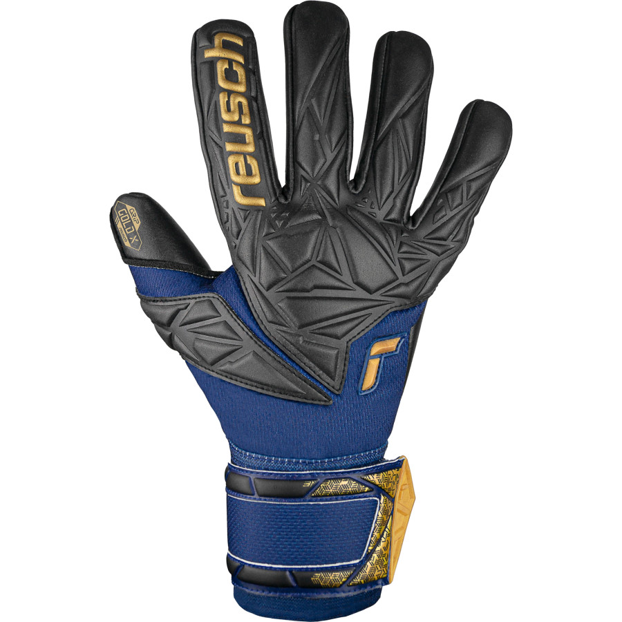 Gants gardien Reusch Attrakt Gold x NC bleu