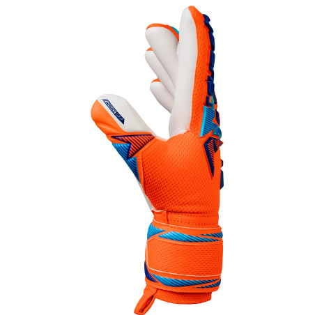 Gants gardien junior Reusch Attrakt Freegel Advance orange blanc