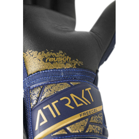Gants gardien Reusch Attrakt Freegel Silver bleu
