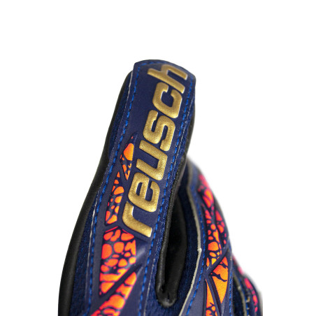 Gants gardien junior Reusch Attrakt Gold x bleu