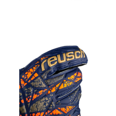 Gants gardien Reusch Attrakt Solid blanc bleu