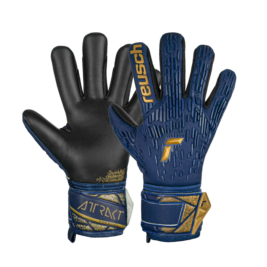 Gants gardien Reusch Attrakt Freegel Silver bleu