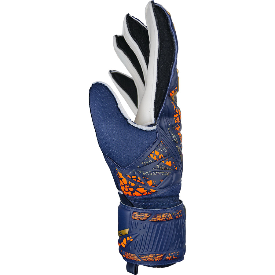 Gants gardien Reusch Attrakt Solid blanc bleu