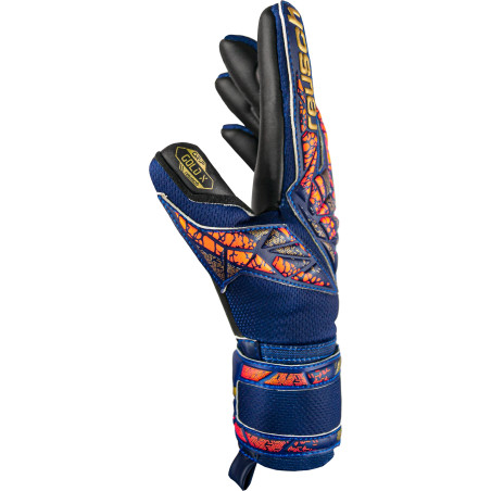 Gants gardien junior Reusch Attrakt Gold x bleu