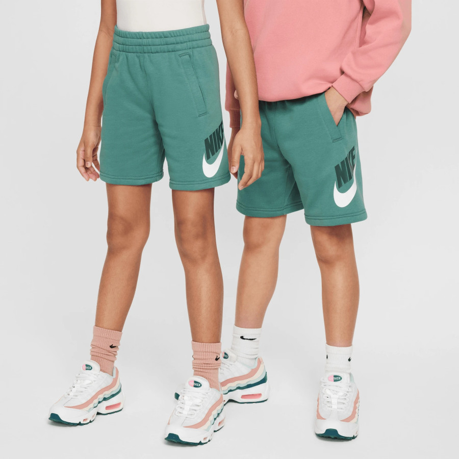Short junior Nike Sportswear Club Fleece vert