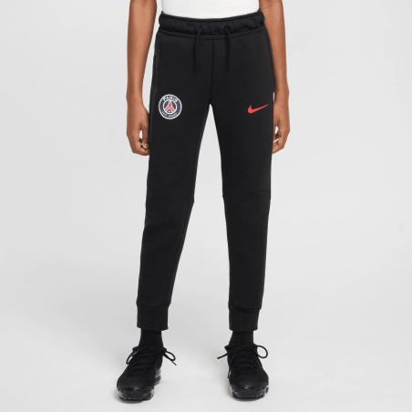 Pantalon survêtement junior PSG Tech Fleece noir