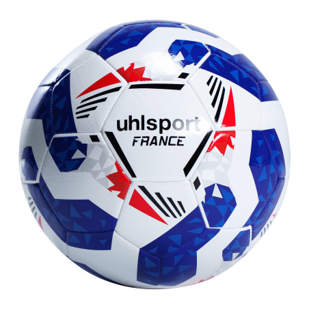 Ballon Uhlsport Equipe de France blanc bleu rouge