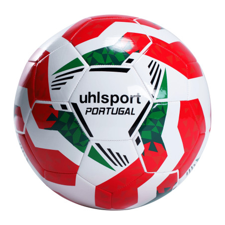 Ballon Uhlsport Portugal blanc rouge
