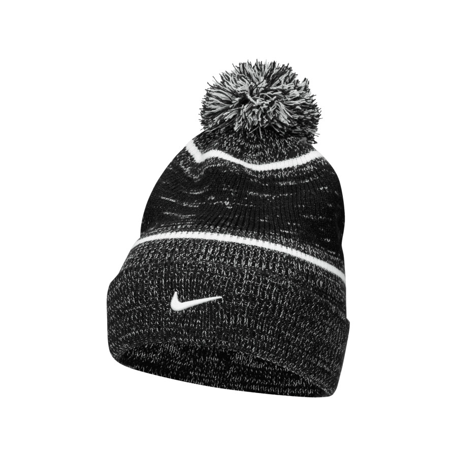 Bonnet Nike pompon noir