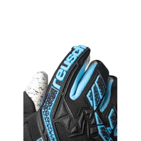 Gants gardien Reusch Attrakt Freegel Fusion Strapless bleu