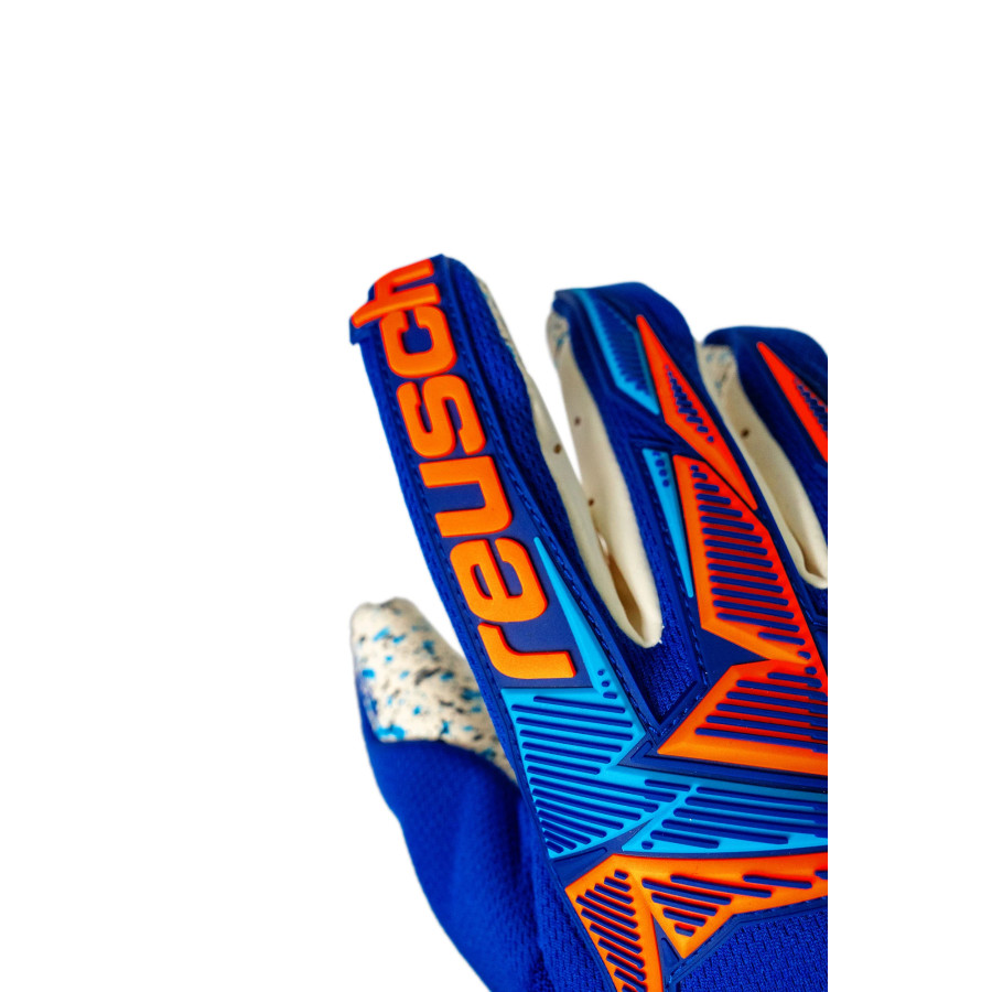 Gants gardien Reusch Attrakt Freegel Fusion Goaliator bleu