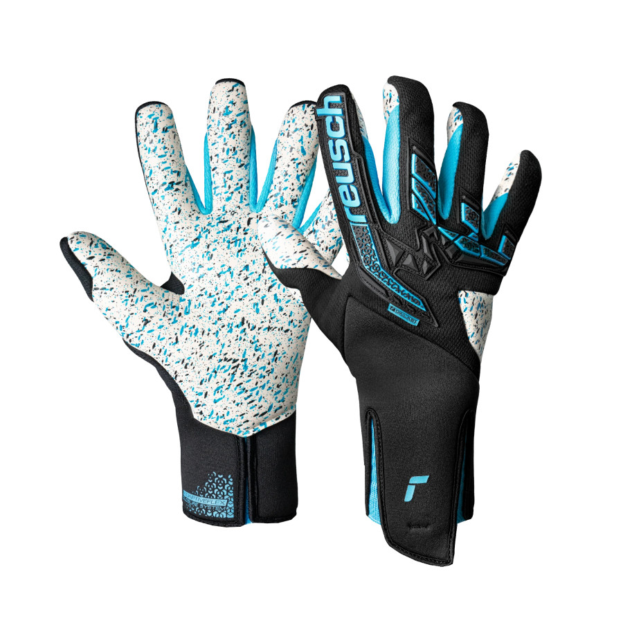 Gants gardien Reusch Attrakt Freegel Fusion Strapless bleu