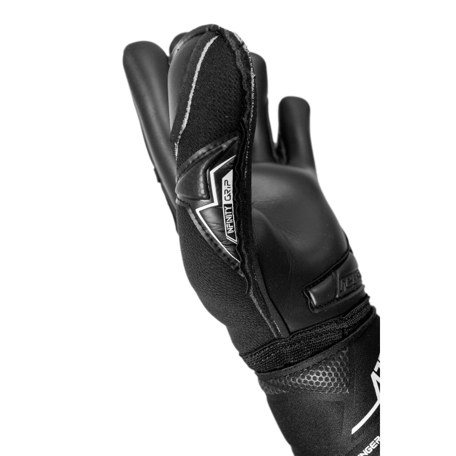 Gants gardien Reusch Attrakt Freegel Infinity Finger Support noir