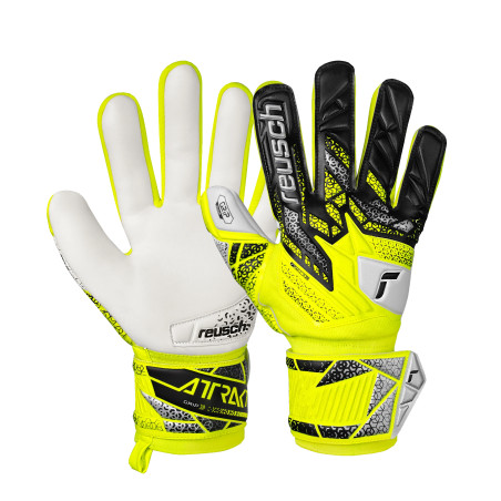 Gants gardien Reusch Attrakt Grip jaune