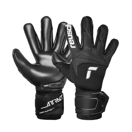 Gants gardien Reusch Attrakt Freegel Infinity Finger Support noir