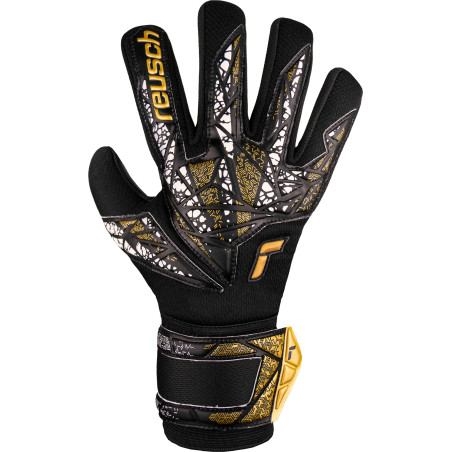 Gants gardien Reusch Attrakt Silver Finger Support noir