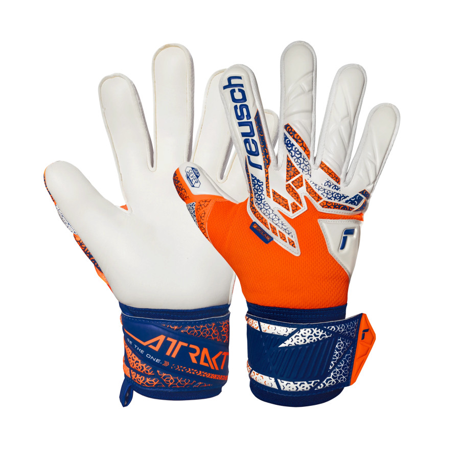 Gants gardien Reusch Attrakt Silver orange