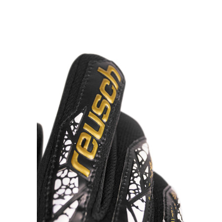 Gants gardien Reusch Attrakt Silver Finger Support noir
