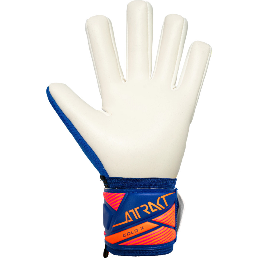 Gants gardien junior Reusch Attrakt Gold x NC bleu