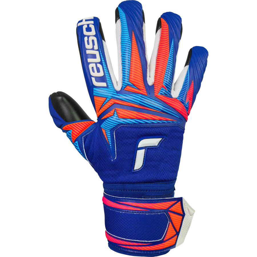 Gants gardien junior Reusch Attrakt Infinity Evolution NC bleu
