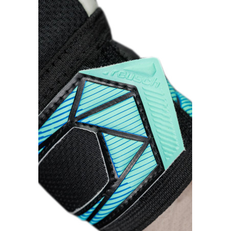 Gants gardien junior Reusch Attrakt Regrip NC noir bleu