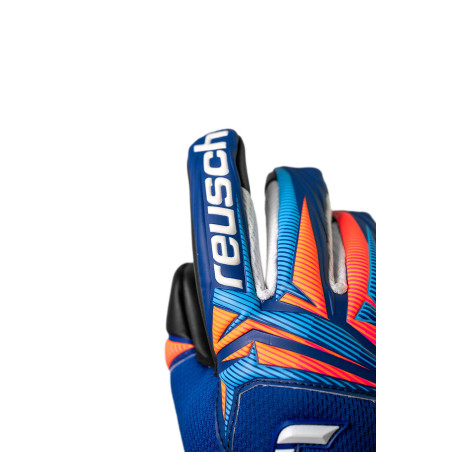 Gants gardien junior Reusch Attrakt Infinity Evolution NC bleu