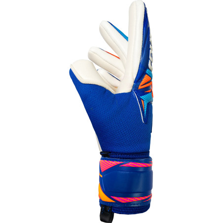 Gants gardien junior Reusch Attrakt Gold x NC bleu