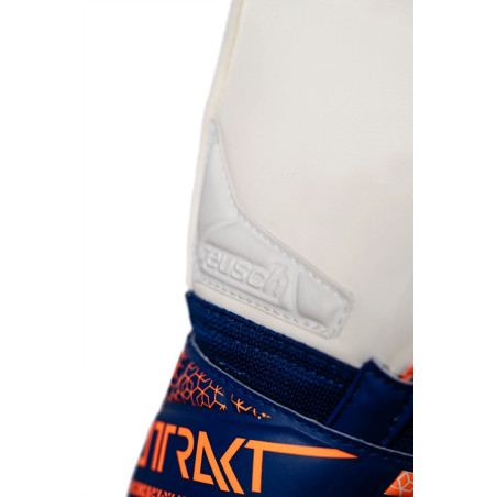 Gants gardien junior Reusch Attrakt Silver blanc orange