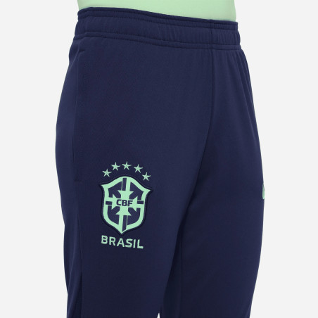 Pantalon survêtement junior Brésil Academy Pro bleu marine