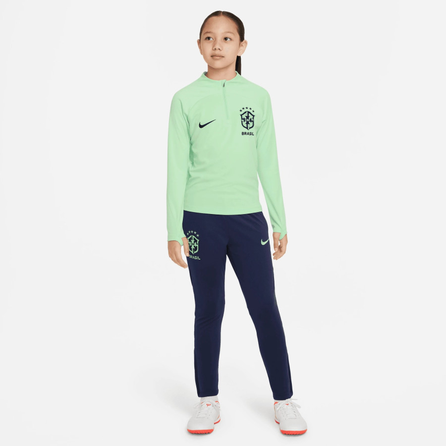 Pantalon survêtement junior Brésil Academy Pro bleu marine