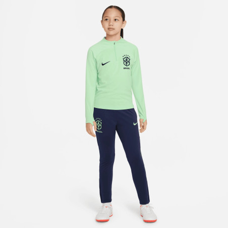 Pantalon survêtement junior Brésil Academy Pro bleu marine