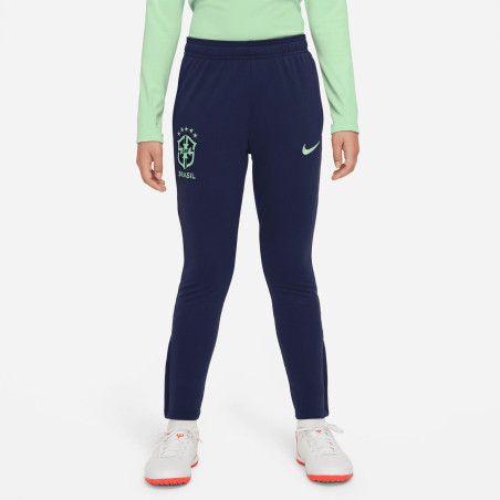 Pantalon survêtement junior Brésil Academy Pro bleu marine