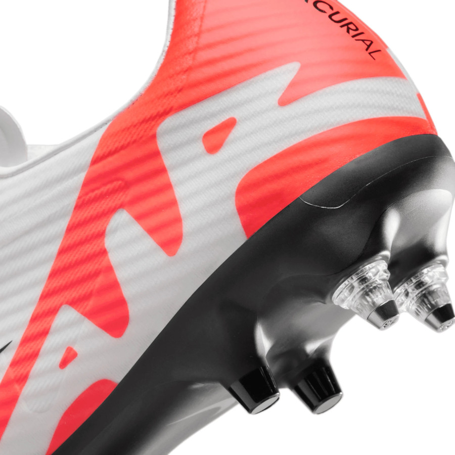 Nike Zoom Mercurial Vapor 15 Academy SG-Pro blanc rouge