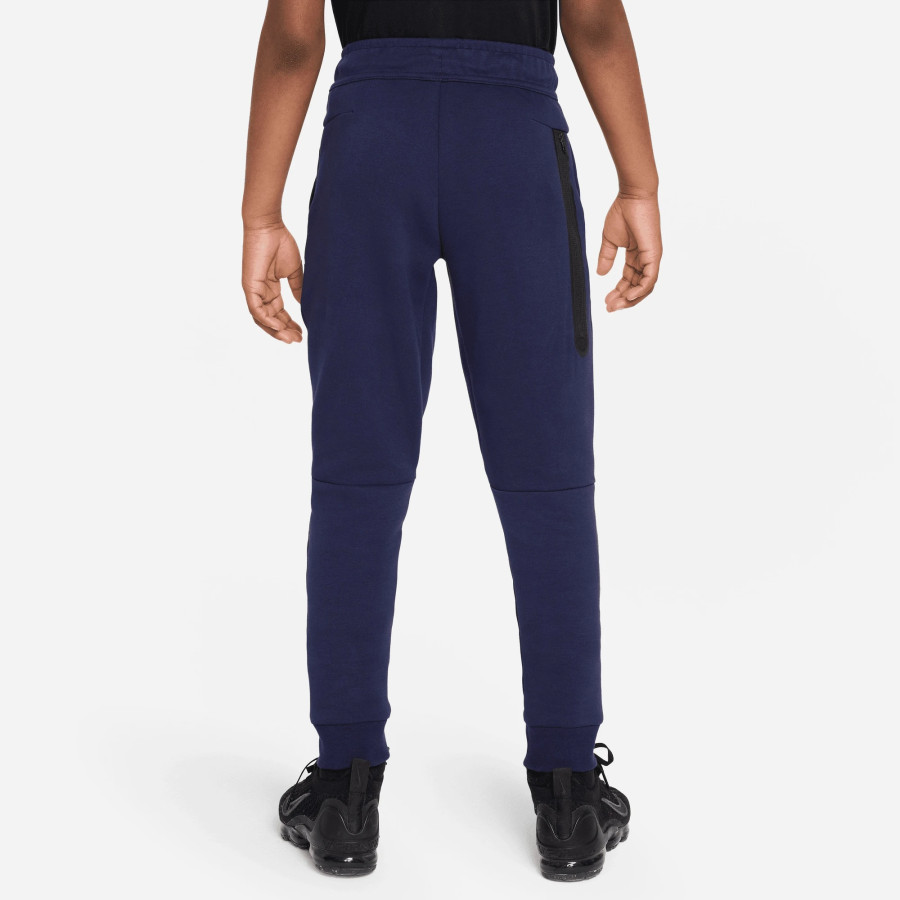 Pantalon survêtement junior Equipe de France Tech Fleece bleu