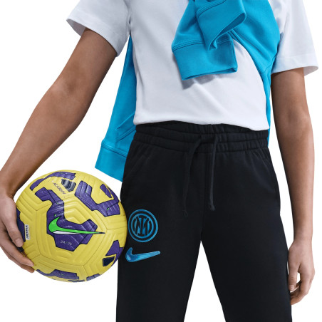 Pantalon survêtement junior Inter Milan noir