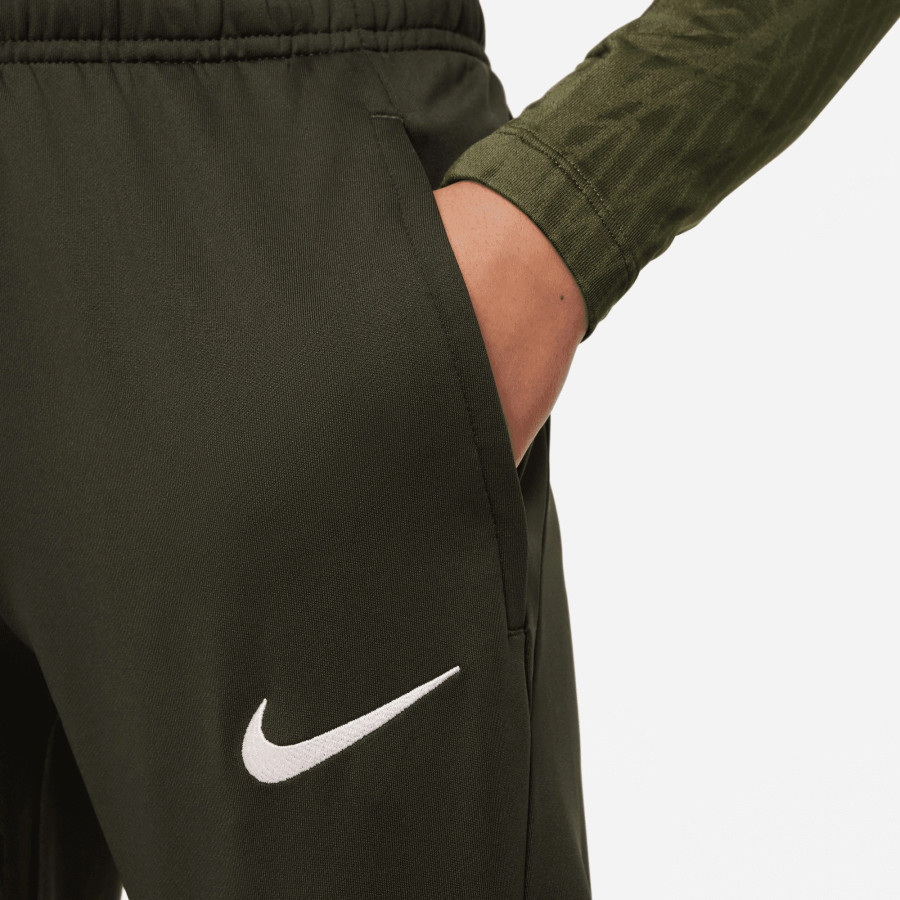 Pantalon survêtement junior FC Barcelone vert kaki