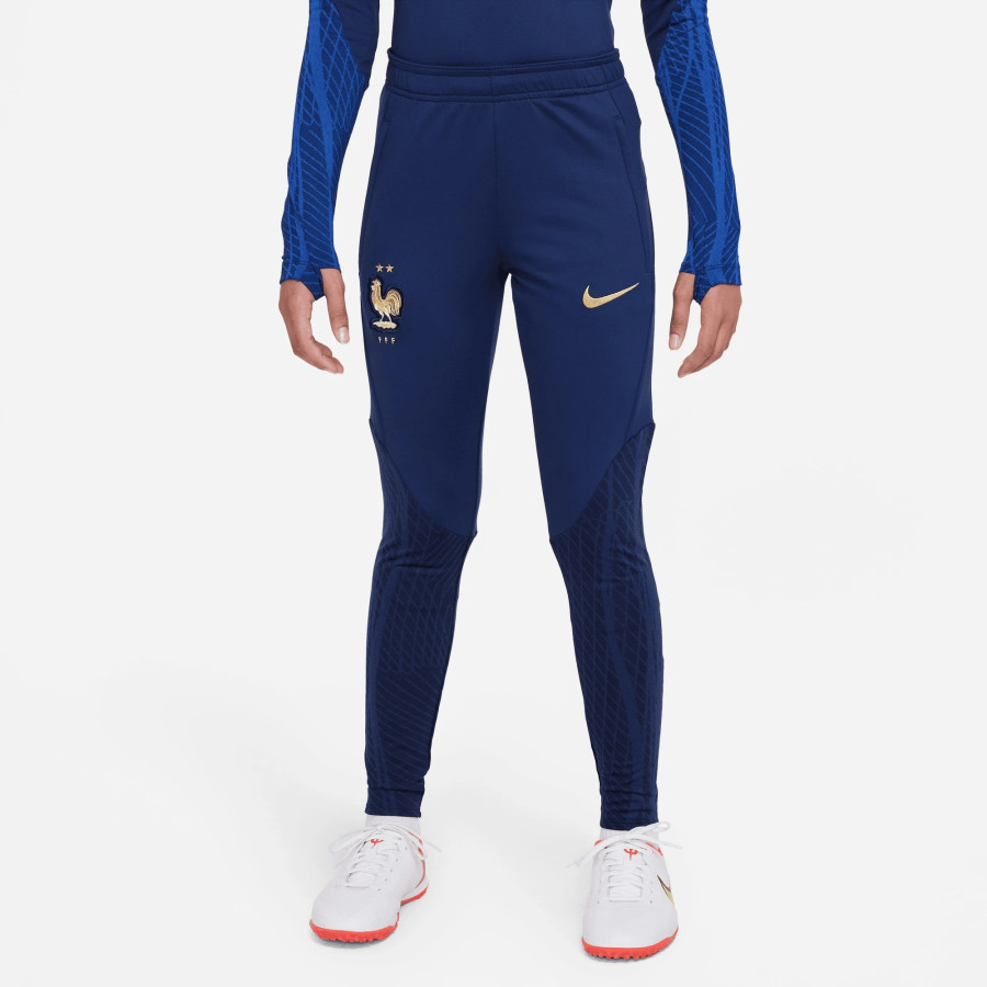 Pantalon survêtement junior Equipe de France bleu marine
